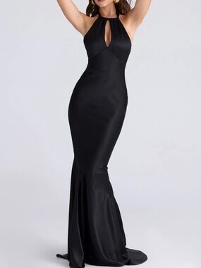 green emerald velvet dress Petal & Pup Belle Maxi Dress